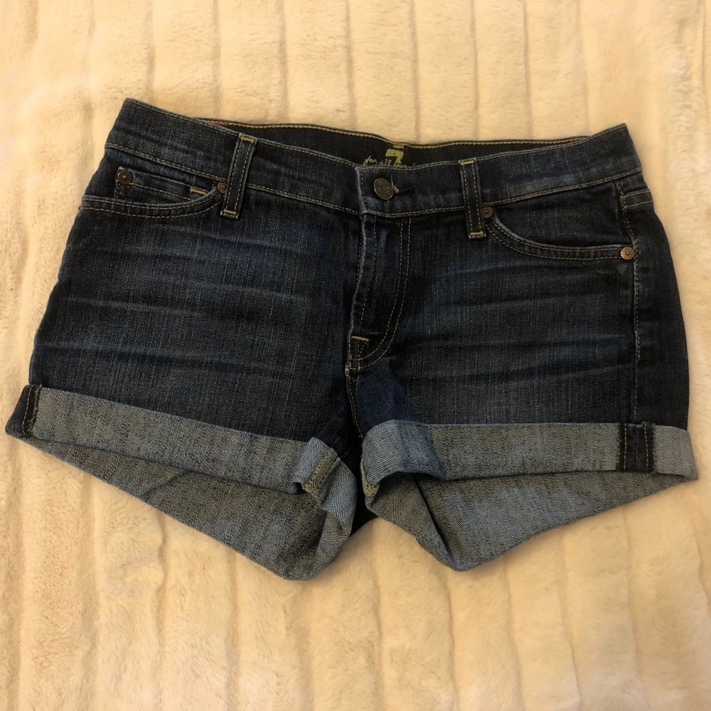 7 For All Mankind Denim Shorts
